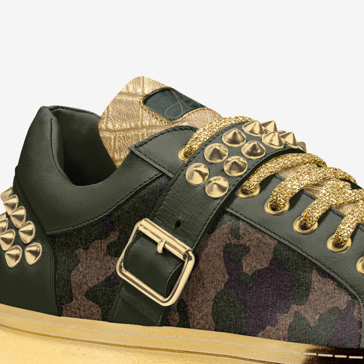 Sofia .16 custom made in Italy shoes by Tiffany Guido | Detail view