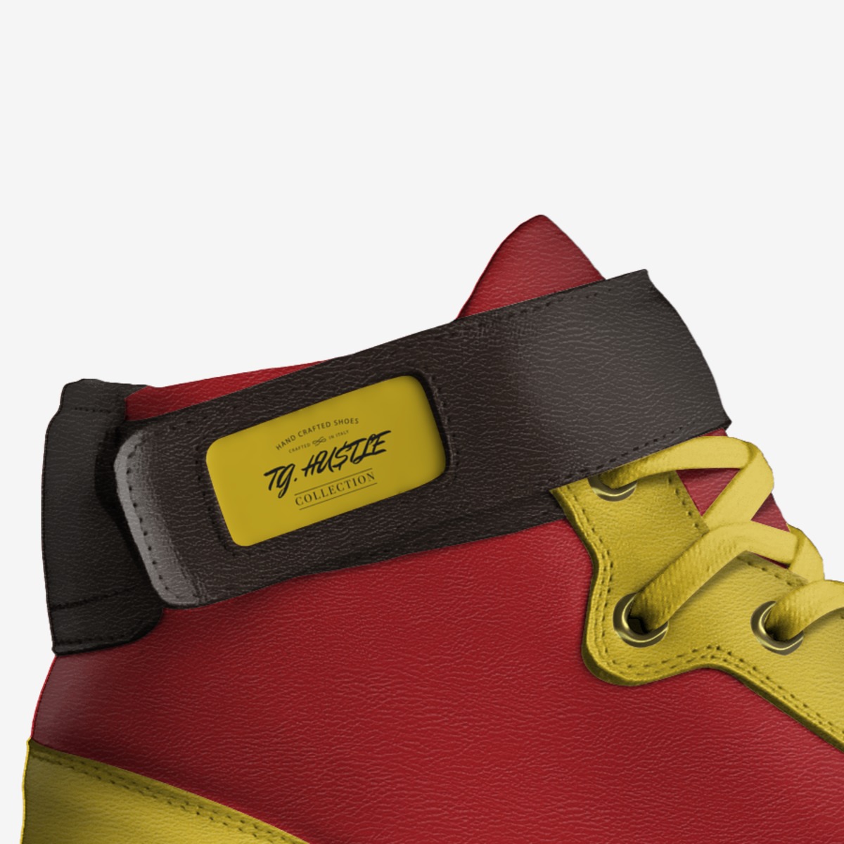 T.G. HU$TLE custom made in Italy shoes by Thomas Granger | Detail view