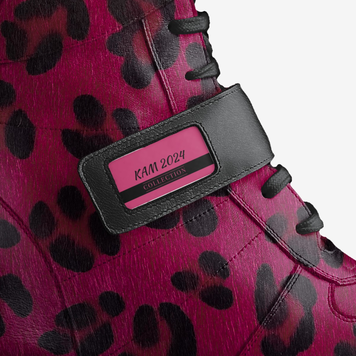 KAM 2024 custom made in Italy shoes by Aminata Kamara | Detail view
