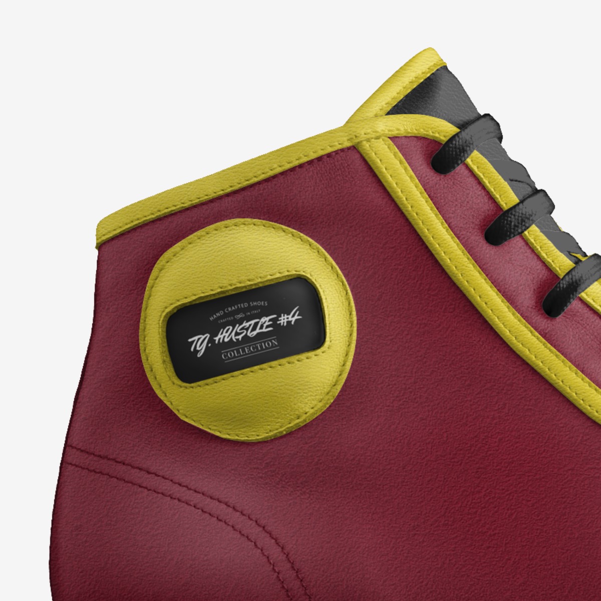 T.G. HU$TLE #4 custom made in Italy shoes by Thomas Granger | Detail view