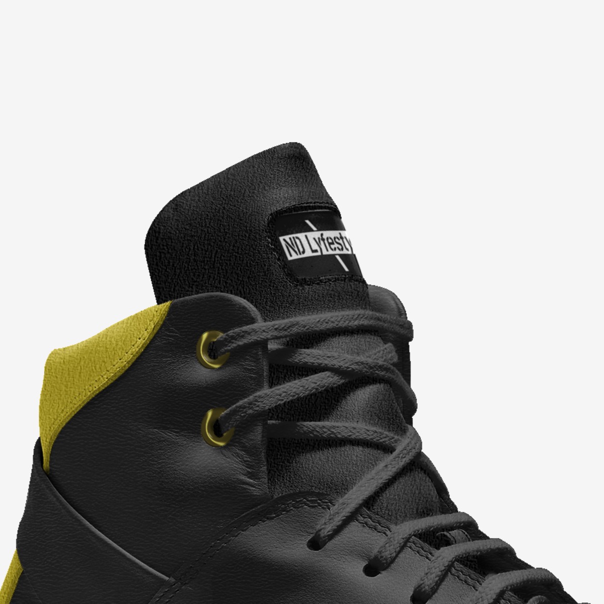 ND Lyfestyle custom made in Italy shoes by Lanier Mckinney | Detail view
