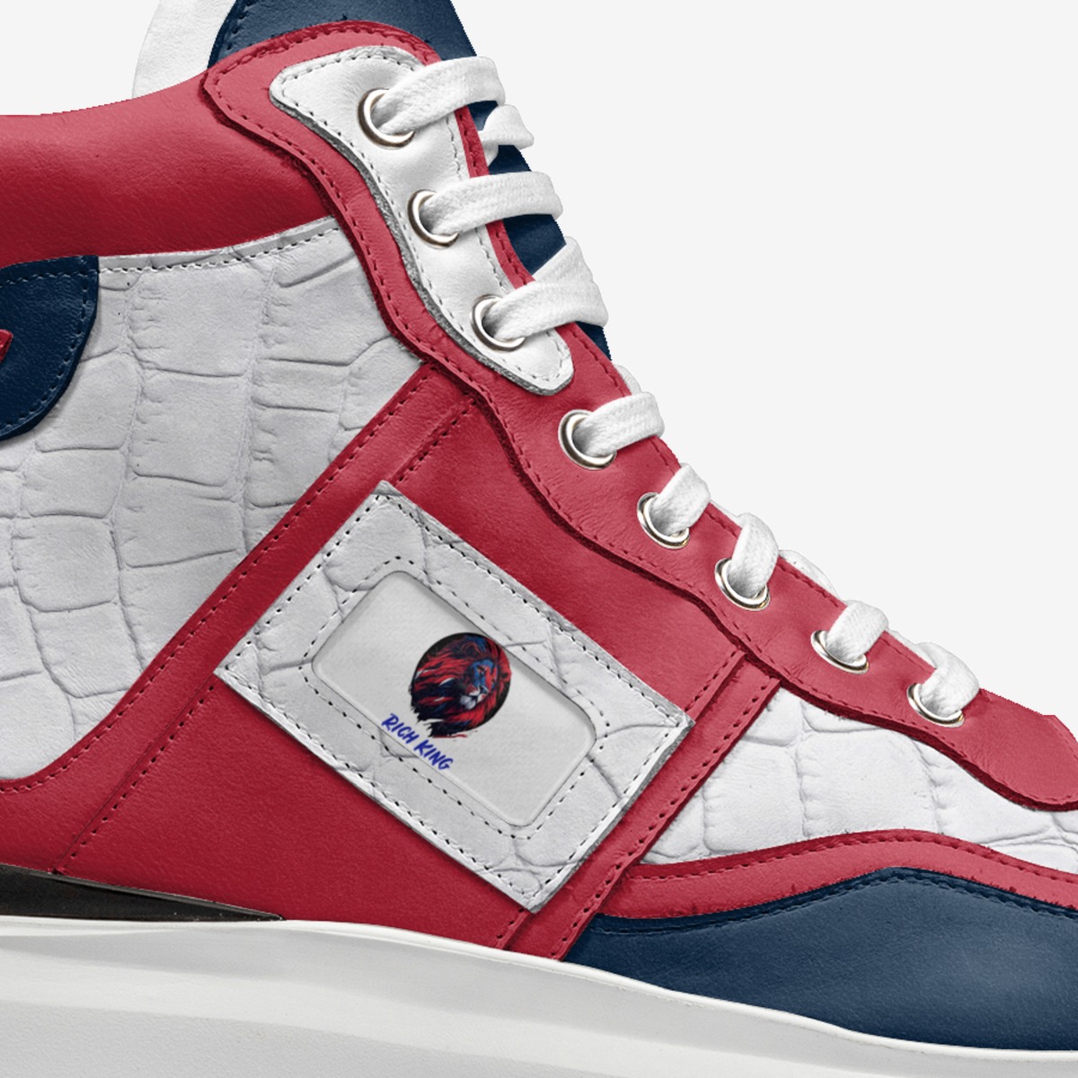 Razza Champs custom made in Italy shoes by Rich King | Detail view
