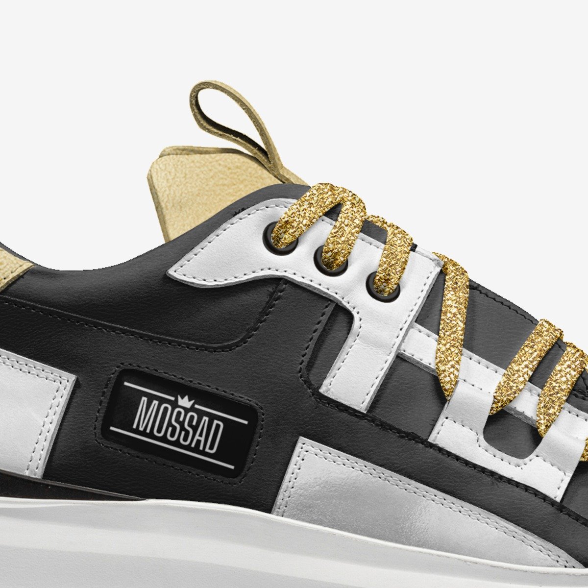MOSSAD custom made in Italy shoes by Jay Rock | Detail view