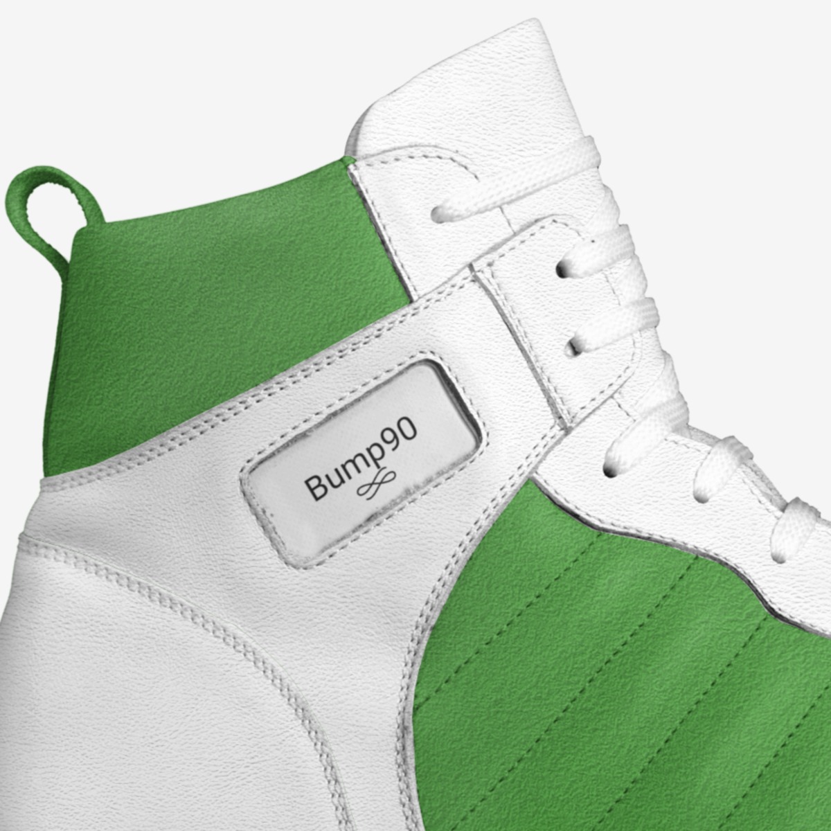 Bump90 custom made in Italy shoes by Marcos Perez | Detail view