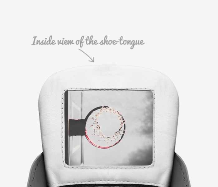 Bump90 custom made in Italy shoes by Marcos Perez | Tongue view