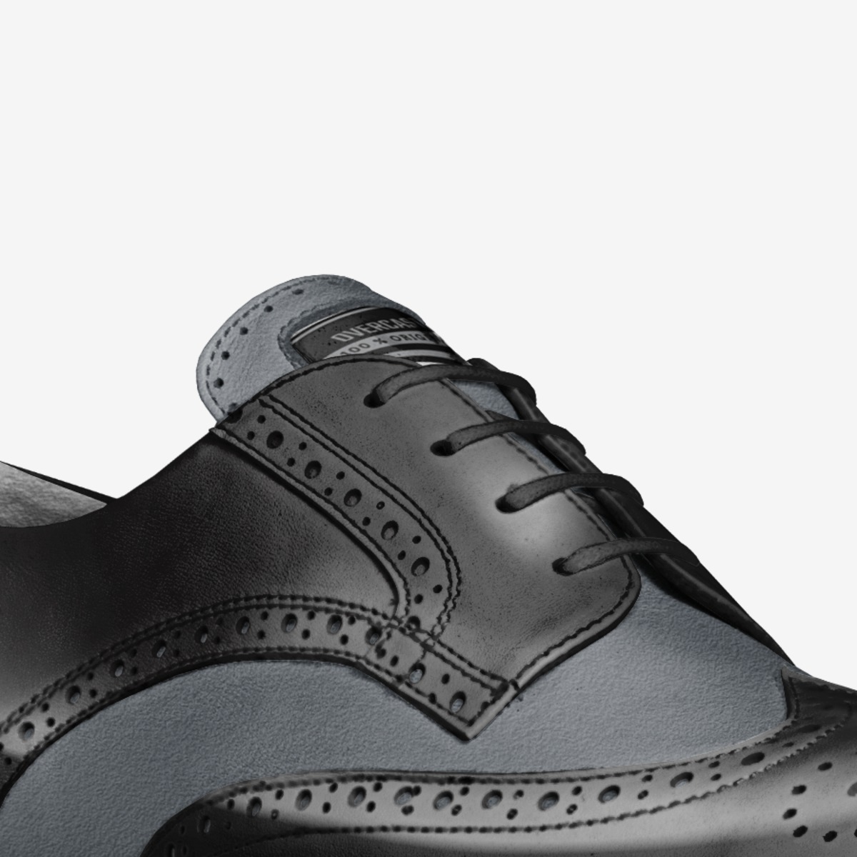 Overcast custom made in Italy shoes by Alonzo Echavarria Garza | Detail view