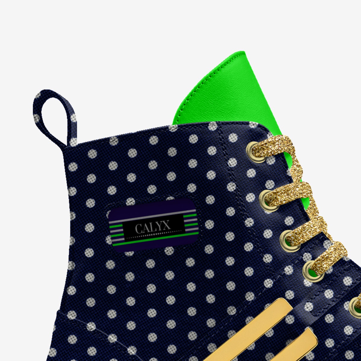 CALYX:Evolution  custom made in Italy shoes by Gifford Jones | Detail view