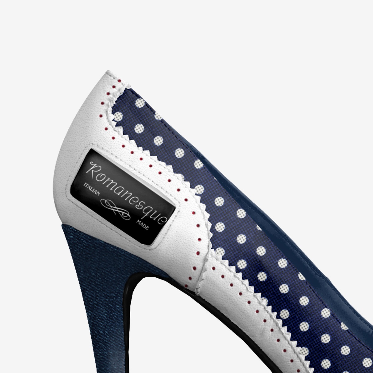 Romanesque custom made in Italy shoes by Karolina Romańska-kuć | Detail view