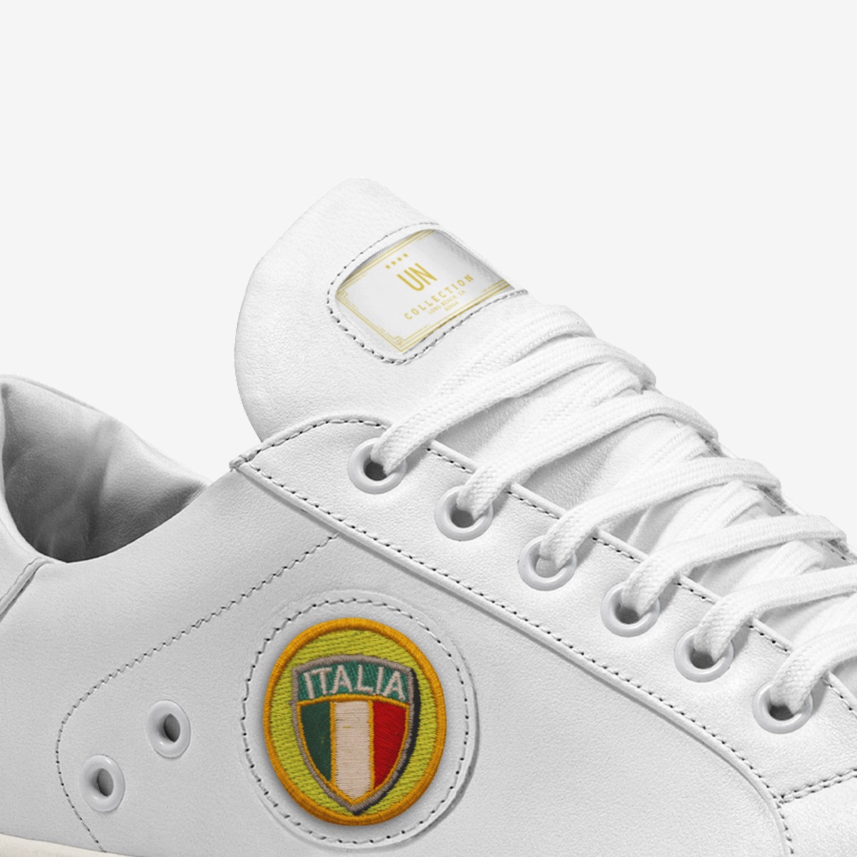 ITALIA LEATHER 03 custom made in Italy shoes by Duvall Daniels | Detail view