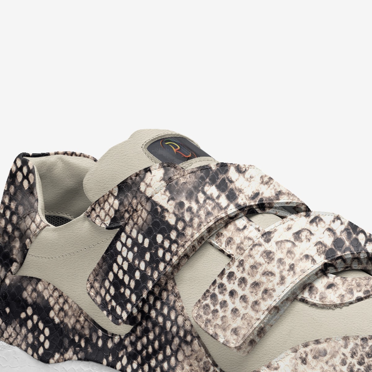 Razza Flats custom made in Italy shoes by Rich King | Detail view