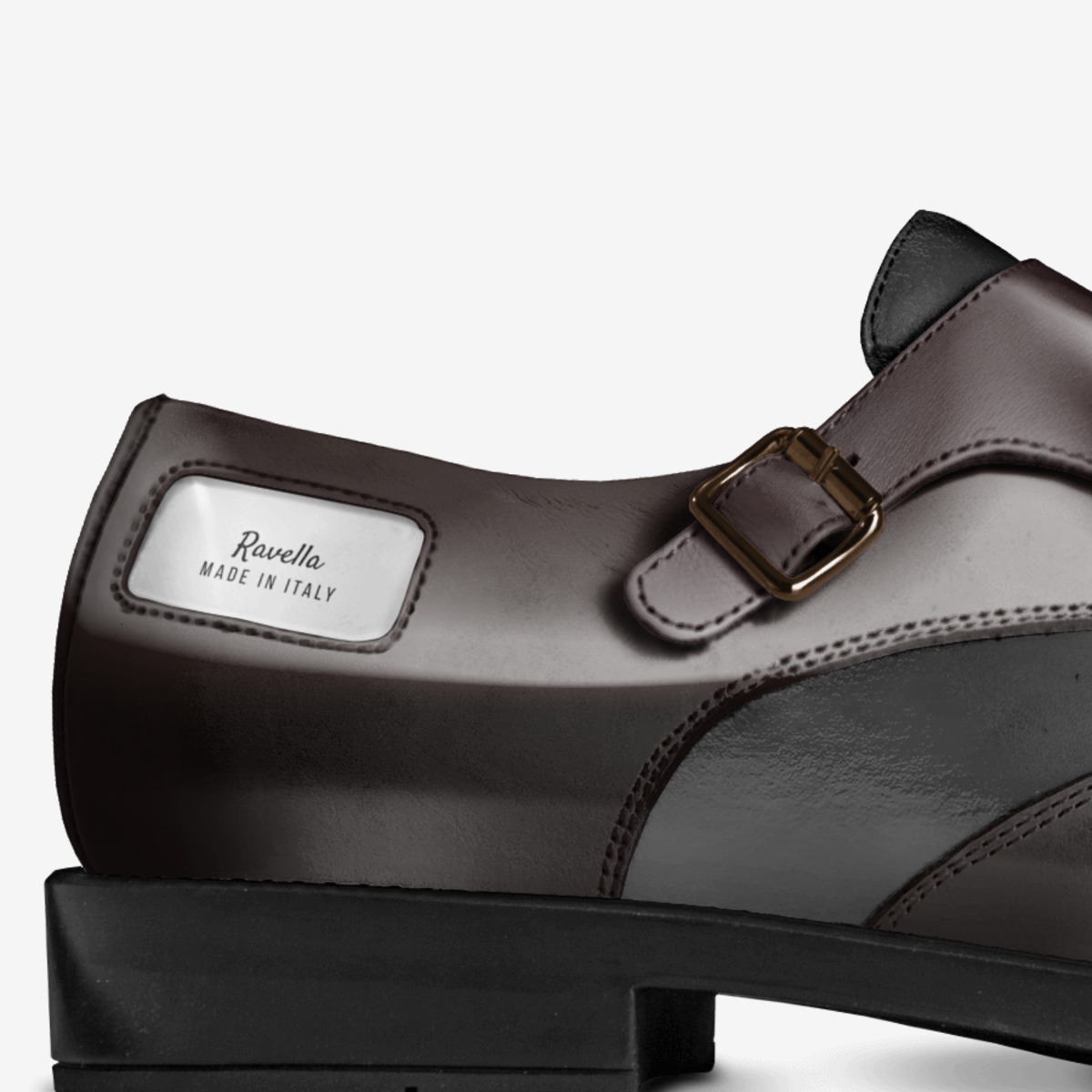 Ravella custom made in Italy shoes by Tanya Sengar | Detail view