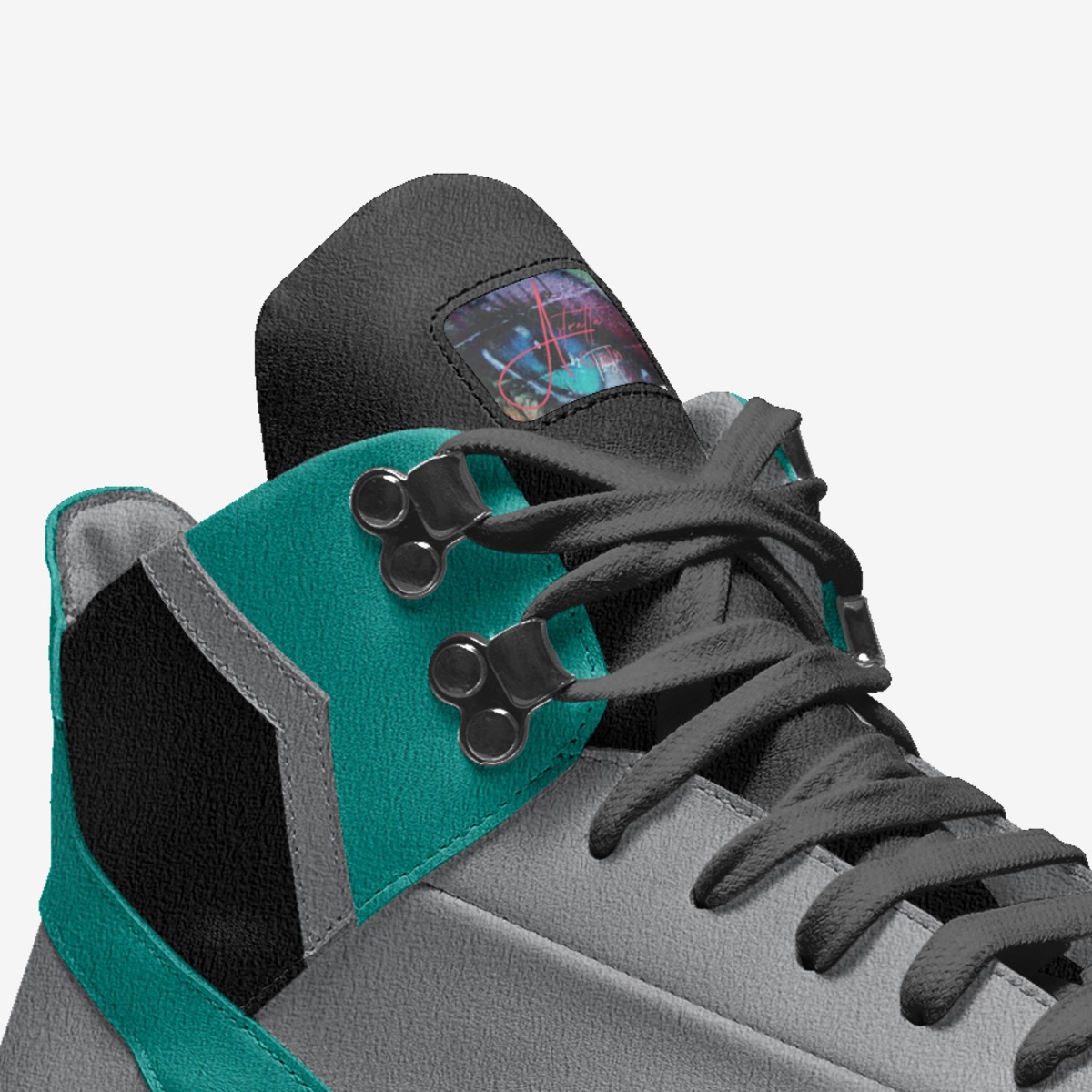 Dom06.17 custom made in Italy shoes by Tiffany Guido | Detail view