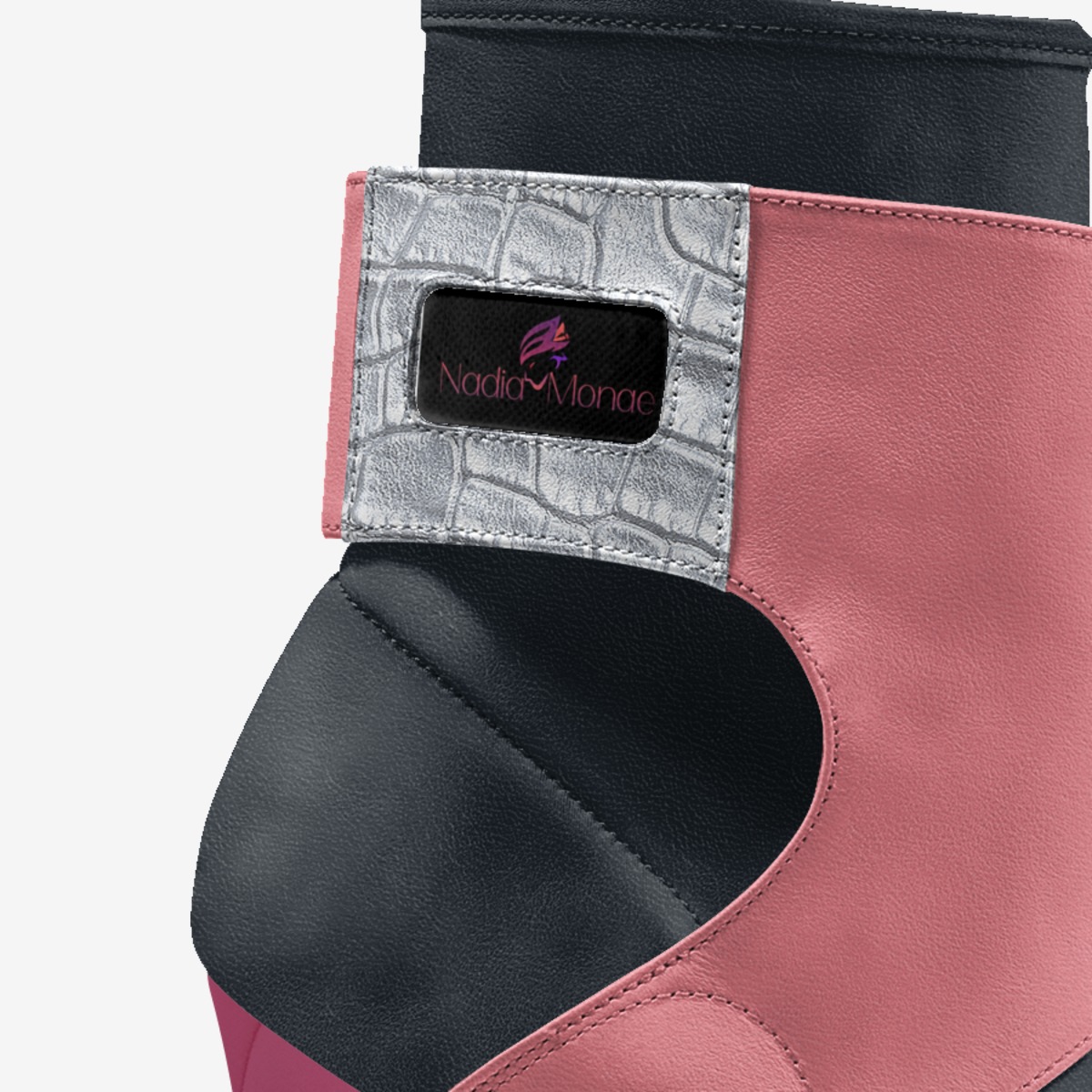Body Language custom made in Italy shoes by Nadia Monae | Detail view