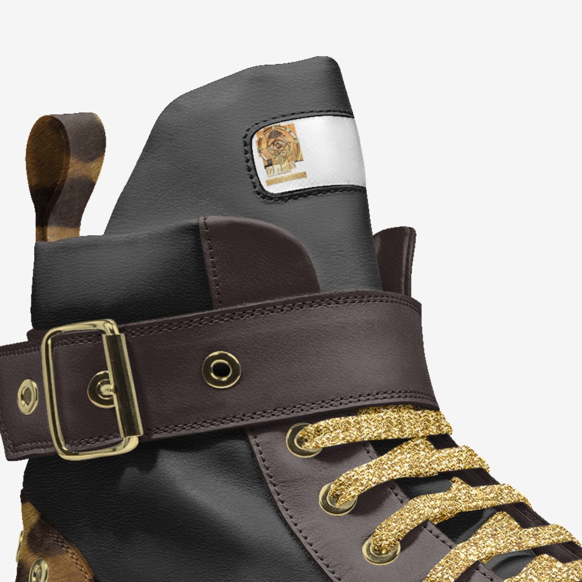 Bentley Stars custom made in Italy shoes by Tru Goddezz | Detail view