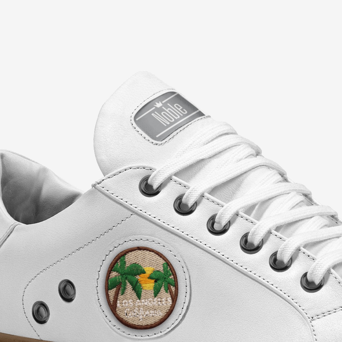 Noble custom made in Italy shoes by Kevin Brassel | Detail view