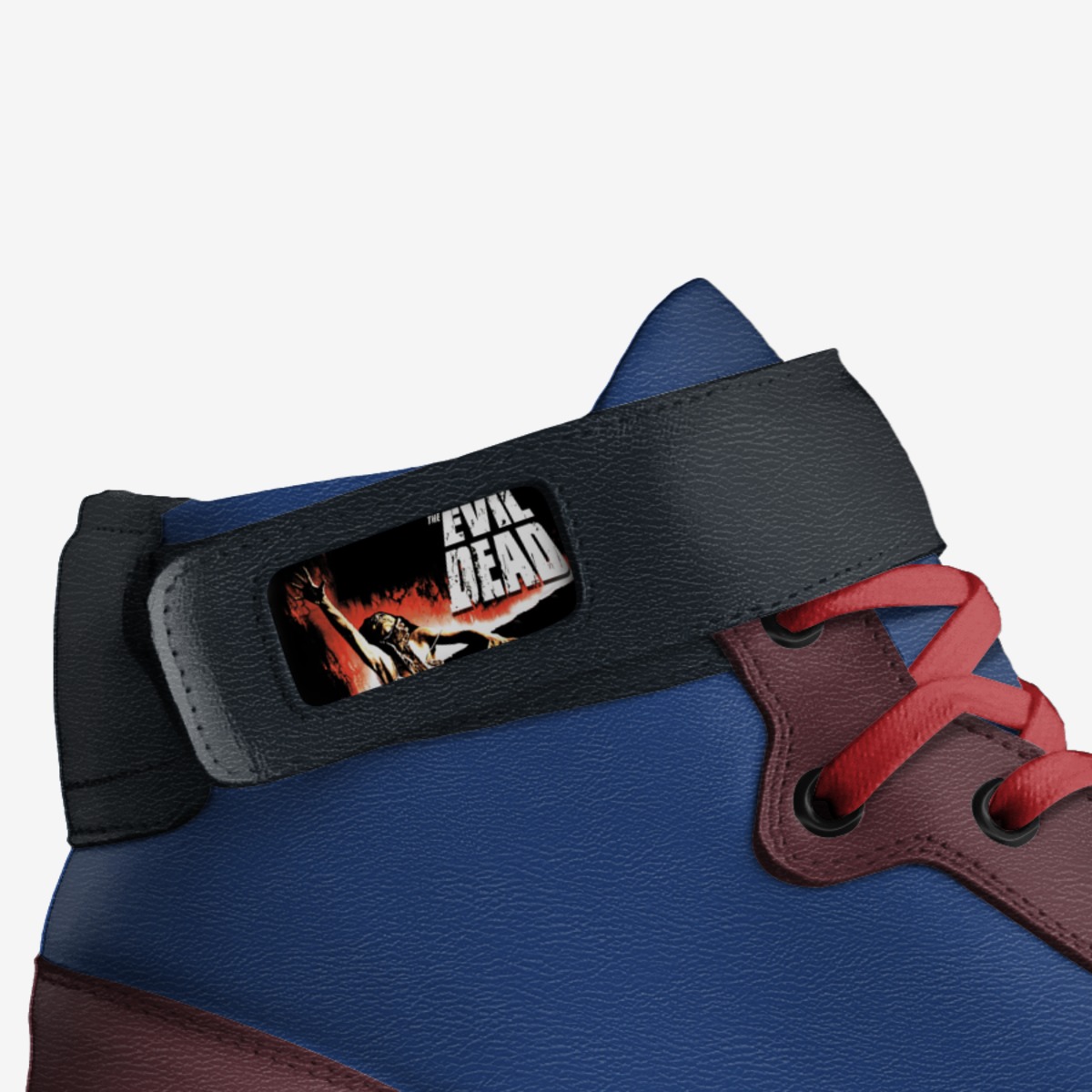Evil DeadFoot custom made in Italy shoes by Joe Laston | Detail view