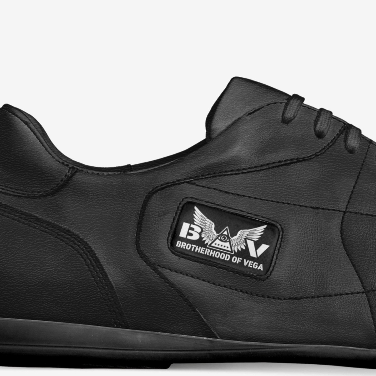 B.O.V custom made in Italy shoes by Redstar Mafia | Detail view