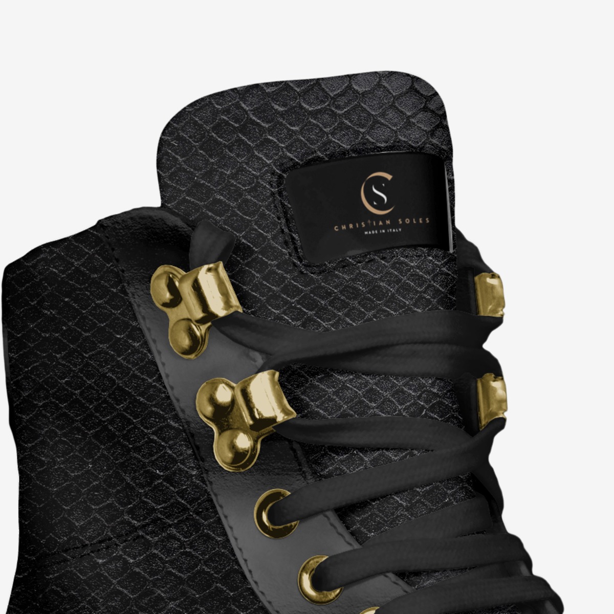 Jay Sneaker custom made in Italy shoes by Christian Soles Collection | Detail view