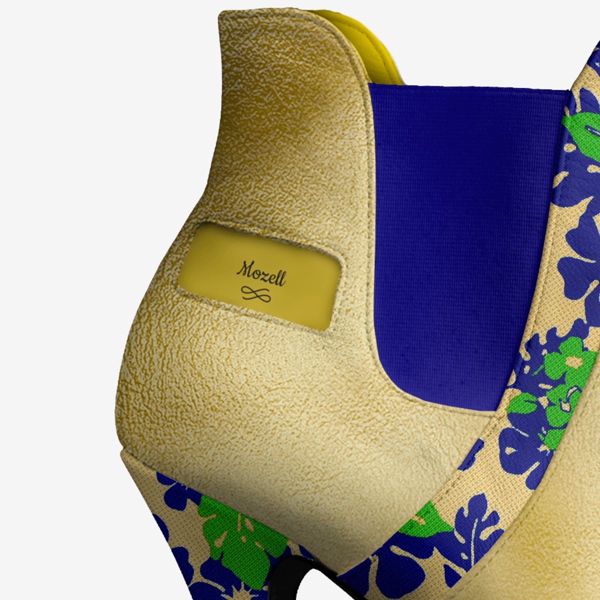 Mozell custom made in Italy shoes by Desiree Sims | Detail view