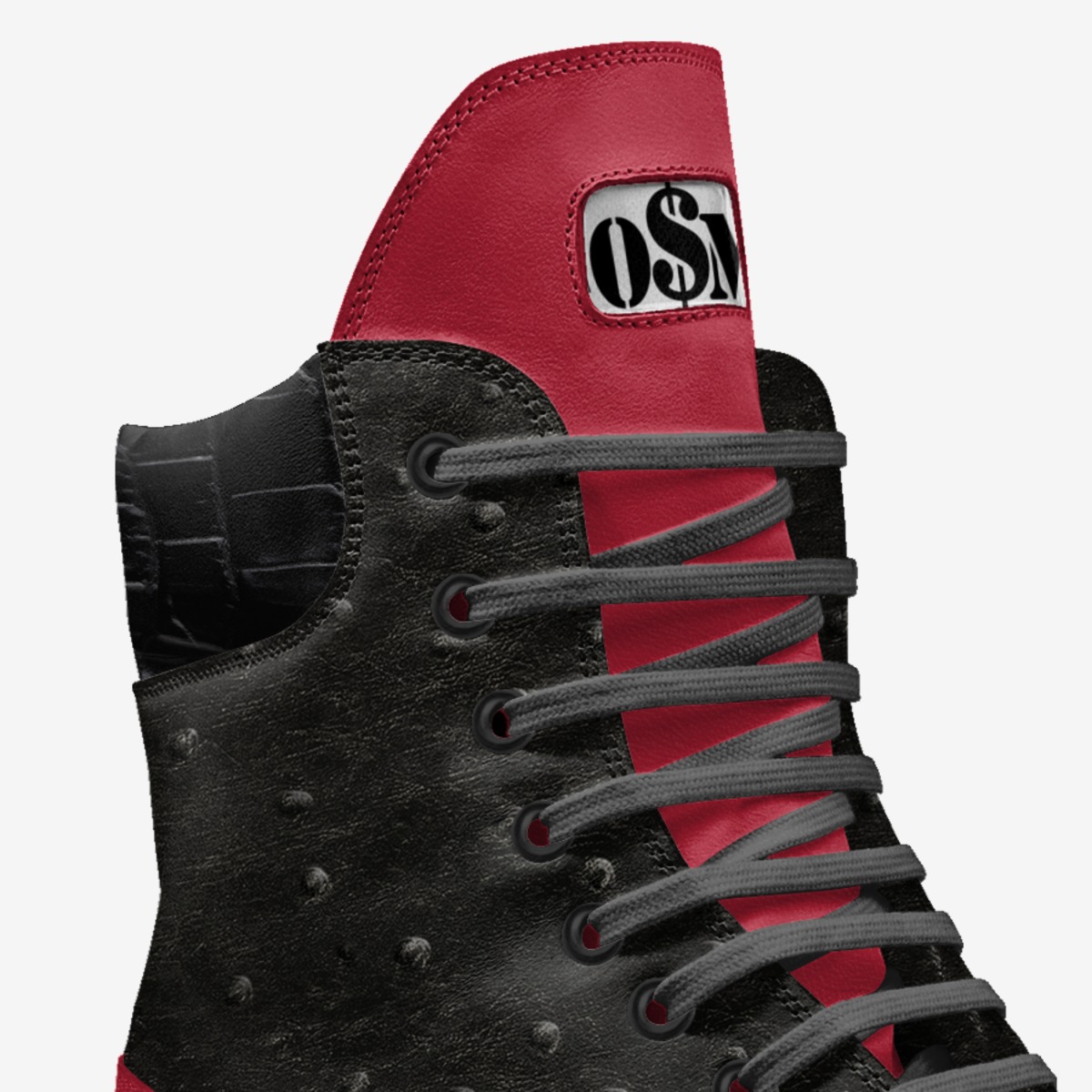 OSM BOOTS custom made in Italy shoes by Ahad Bey | Detail view