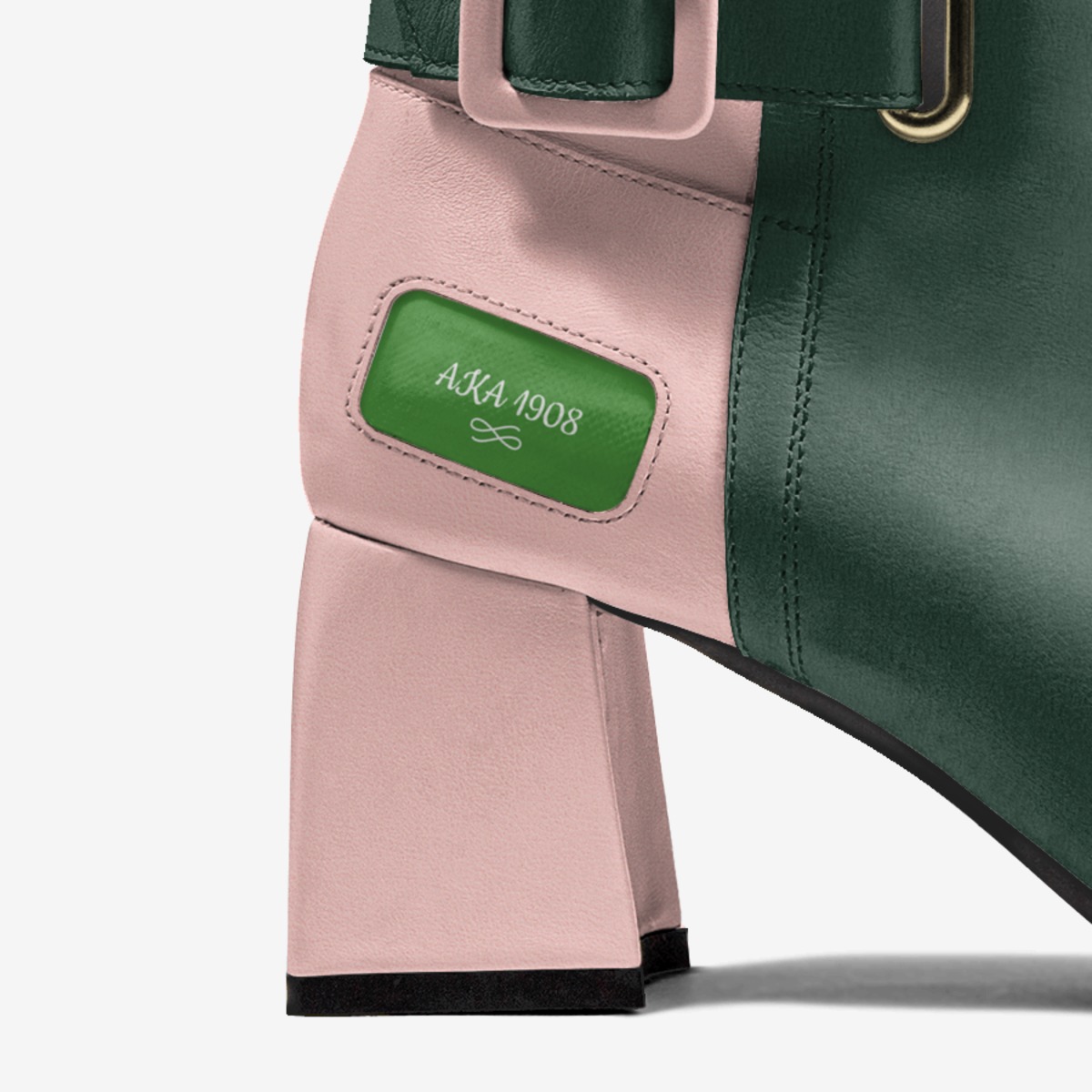 1908 #1 custom made in Italy shoes by The Diva Lyn Hicks | Detail view