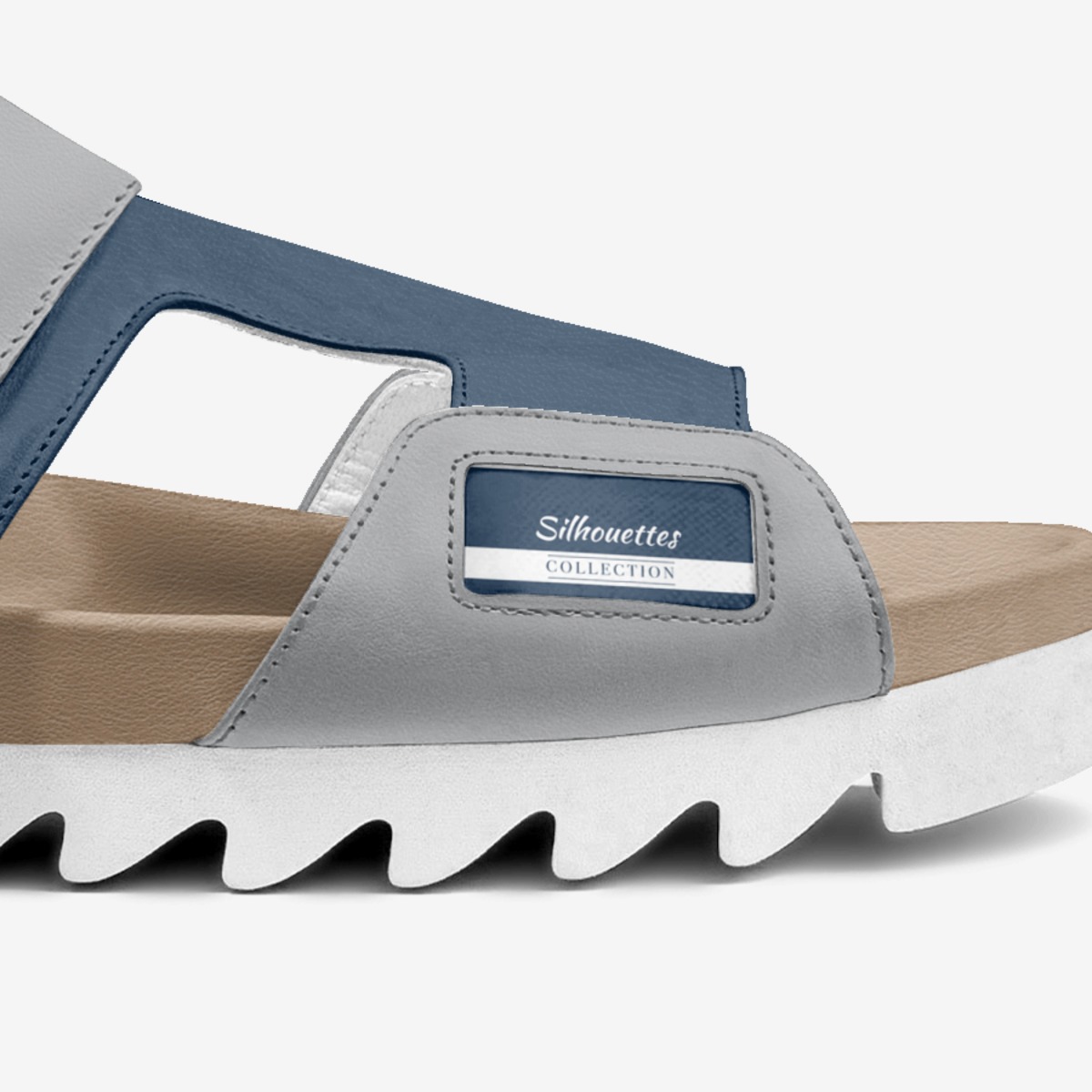 Silhouettes  custom made in Italy shoes by Jermale Jones | Detail view