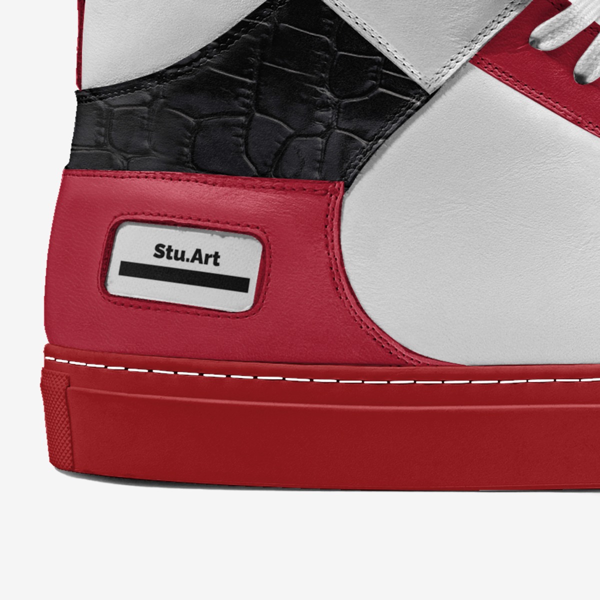 Stu.Art custom made in Italy shoes by Simplicio Michael Luis "m" Herrera | Detail view