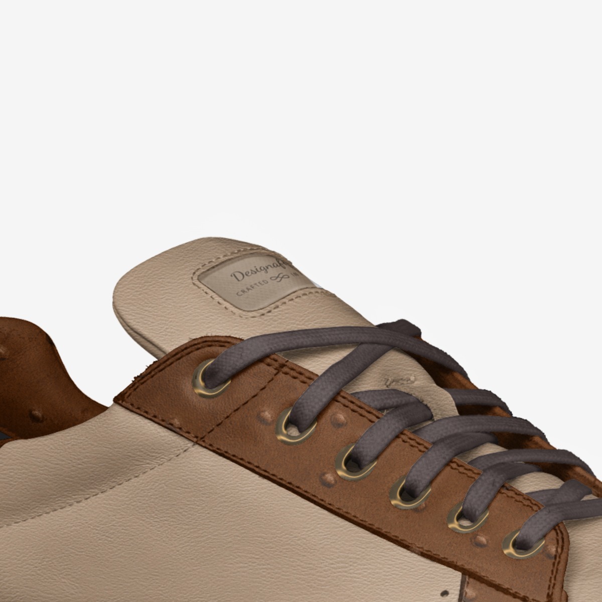 Designafly custom made in Italy shoes by Reynaldo Torres | Detail view