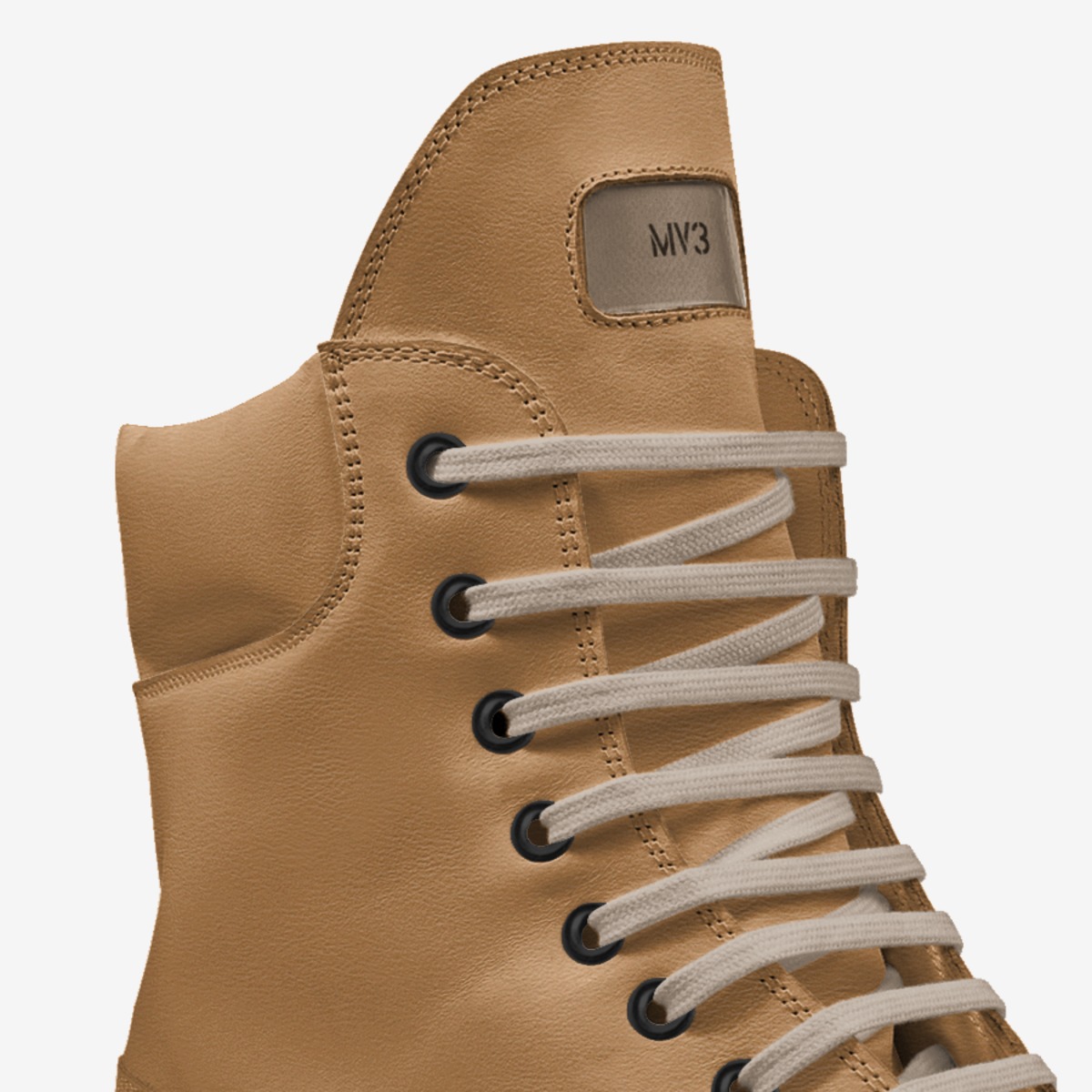 Ver 3 (Garrison) custom made in Italy shoes by Aiden Malaczewski | Detail view