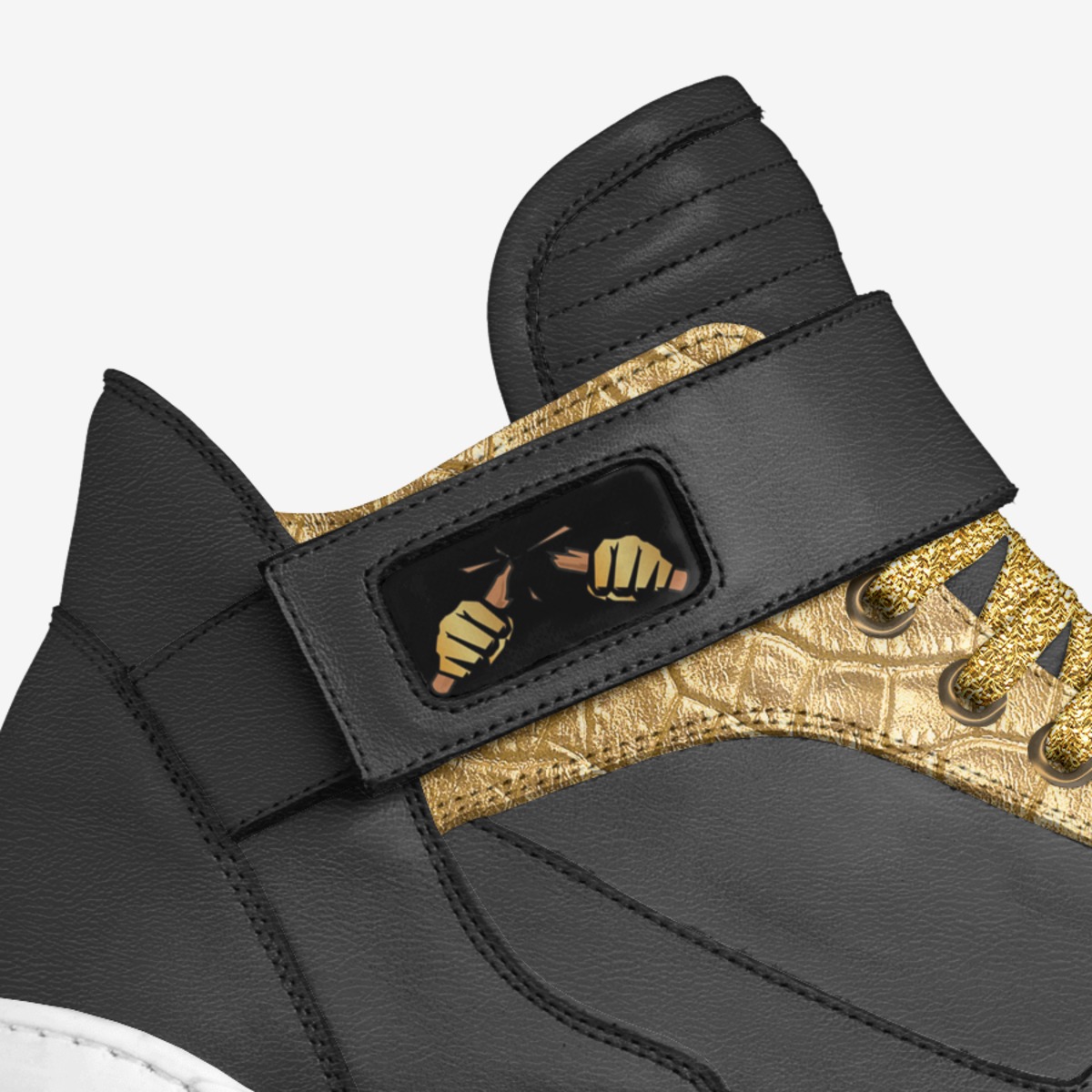 Qwasha premium custom made in Italy shoes by Lincoln Samkelo Fihla | Detail view