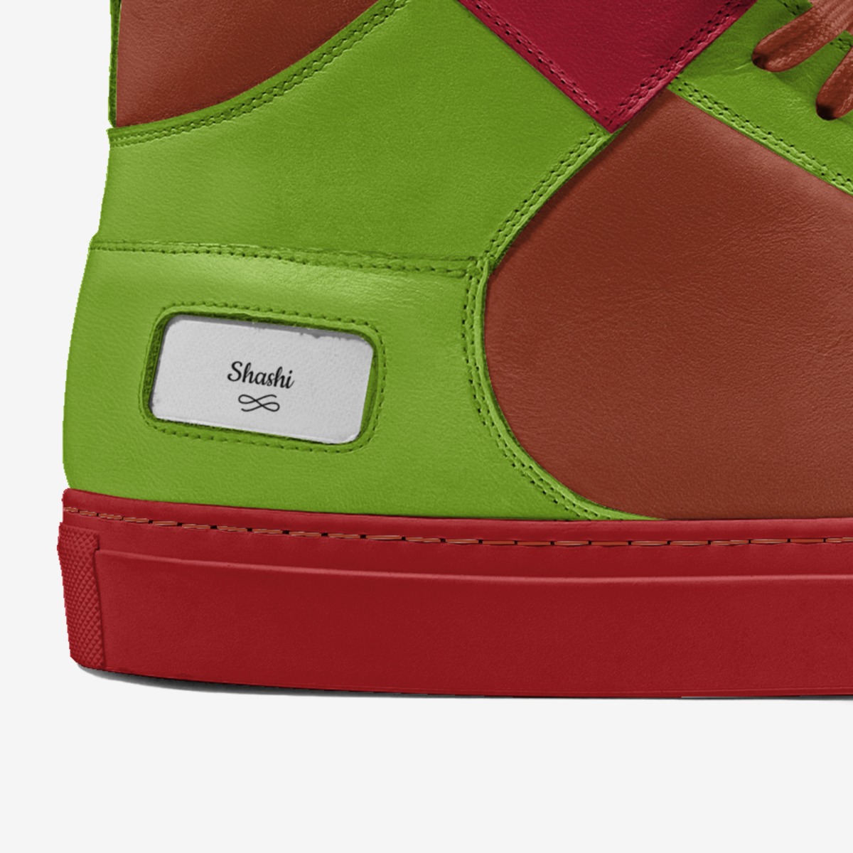 Shashi  custom made in Italy shoes by Jeanise Joseph | Detail view