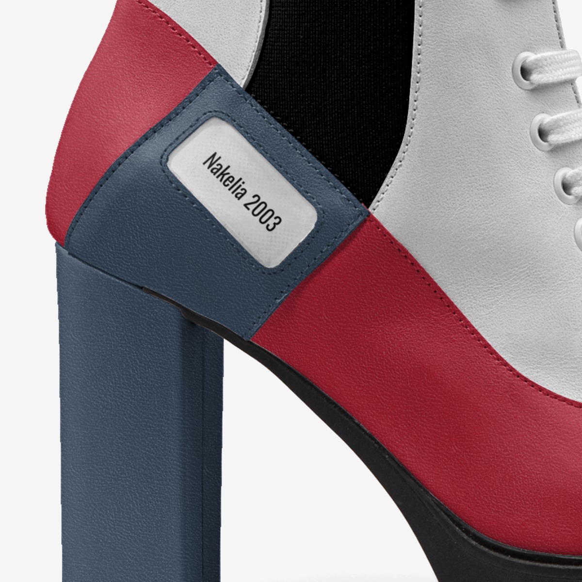 Nakelia 2003 custom made in Italy shoes by Ihesiah Myers | Detail view
