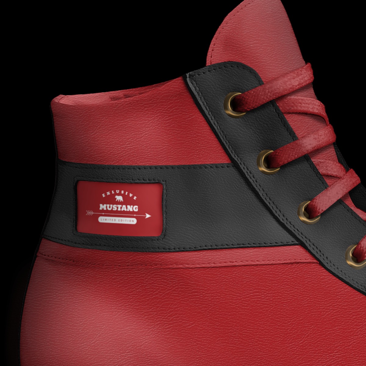 mustang A Custom Shoe concept by Leya Deyoung