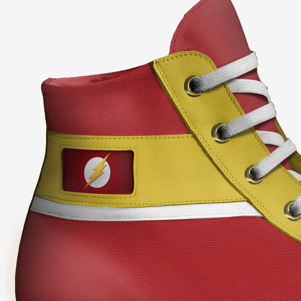 The Flash custom made in Italy shoes by Sariyah Binno | Detail view