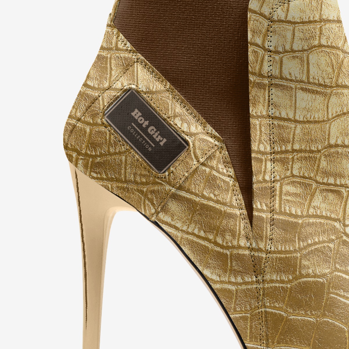 Hot Girl  custom made in Italy shoes by Oliver Griffin | Detail view