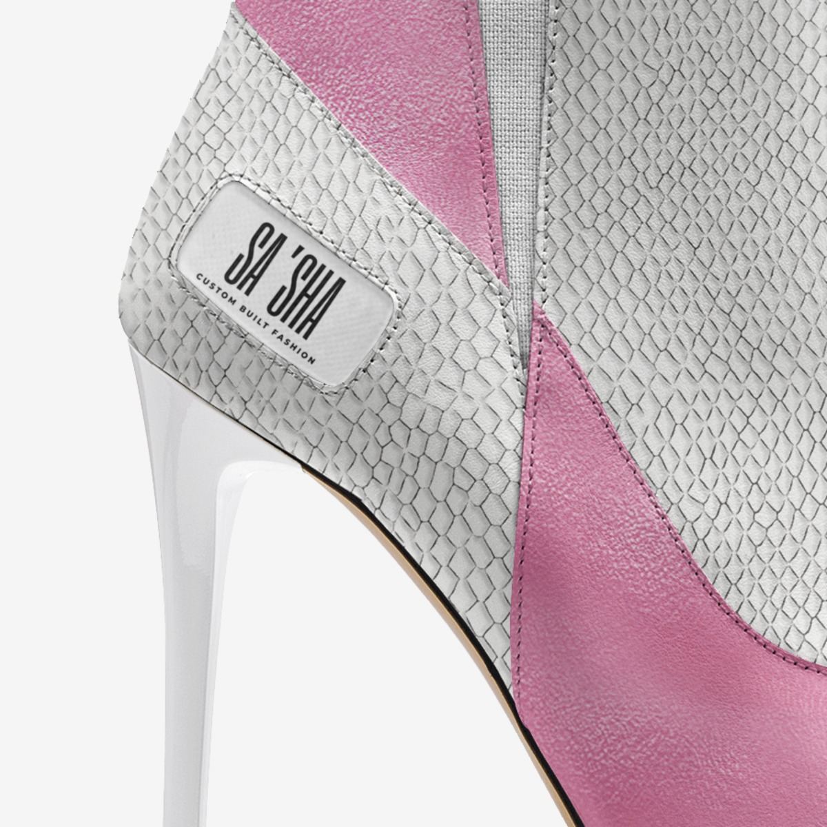 Sa’Sha custom made in Italy shoes by Shannon Phillips | Detail view