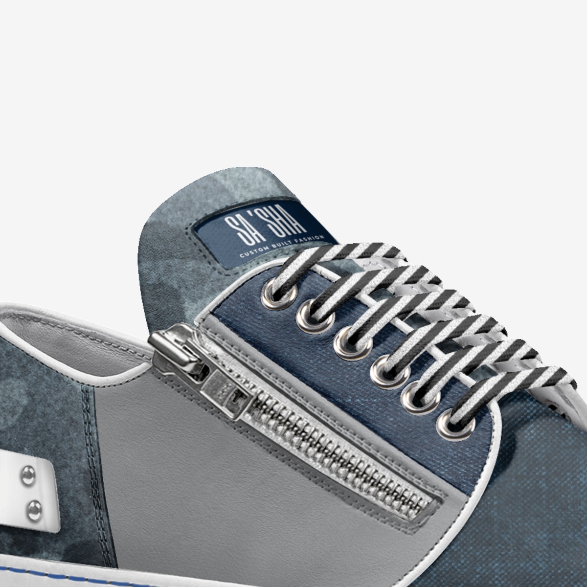 SA’SHA custom made in Italy shoes by Shannon Phillips | Detail view