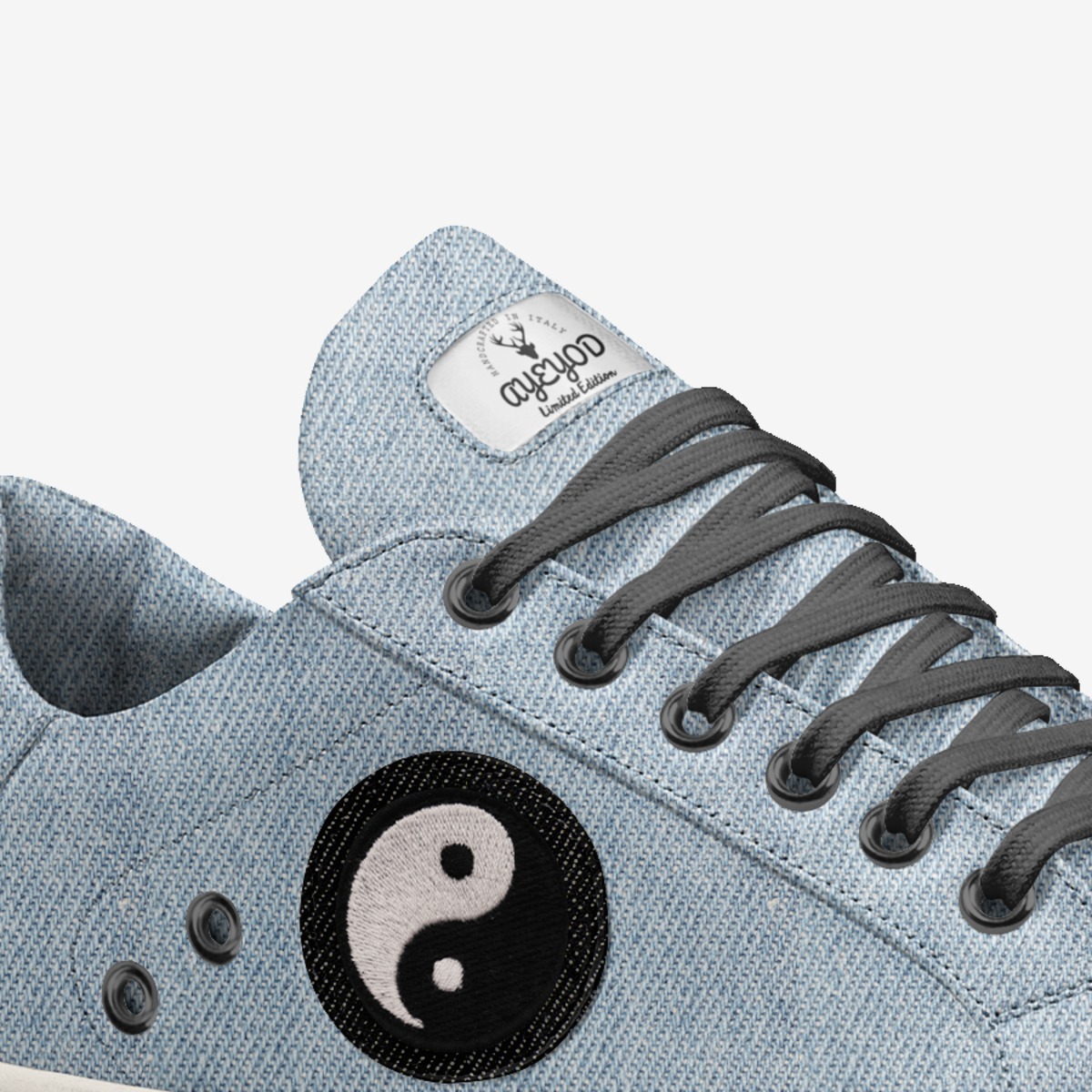AYEYOD custom made in Italy shoes by Ariyah Smith | Detail view