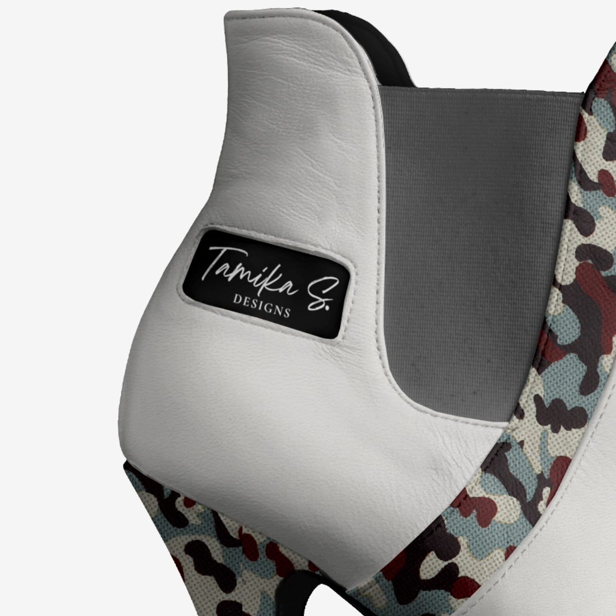 Bolder Too custom made in Italy shoes by Tamika S | Detail view