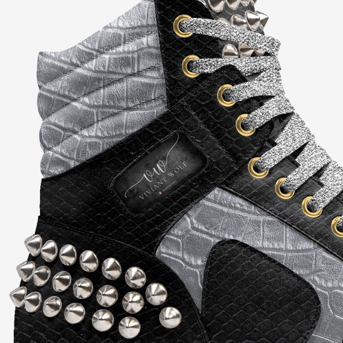 VIVIANT WOLF custom made in Italy shoes by Kenji Fukumoto | Detail view