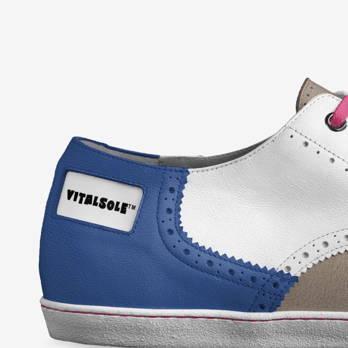 VITALSOLE custom made in Italy shoes by Olivia Lake | Detail view