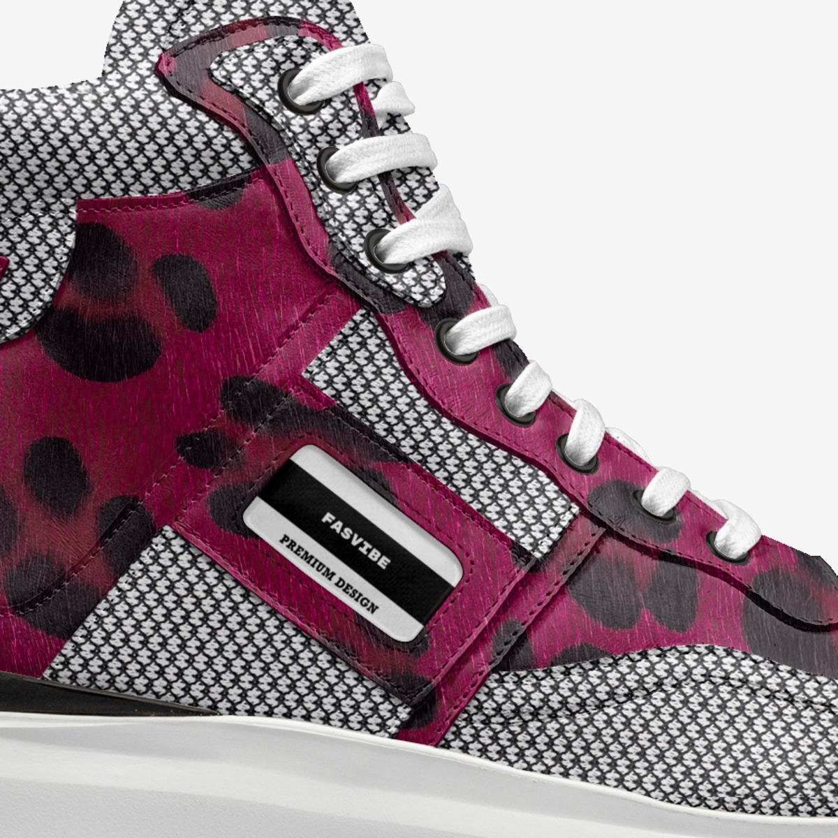 Fasvibe custom made in Italy shoes by Henry L Mcrae Jr | Detail view