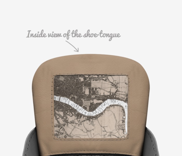 SA’SHA custom made in Italy shoes by Shannon Phillips | Tongue view