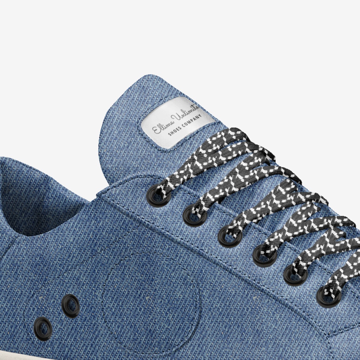Ellima Unlimited custom made in Italy shoes by Trēsha Judson | Detail view