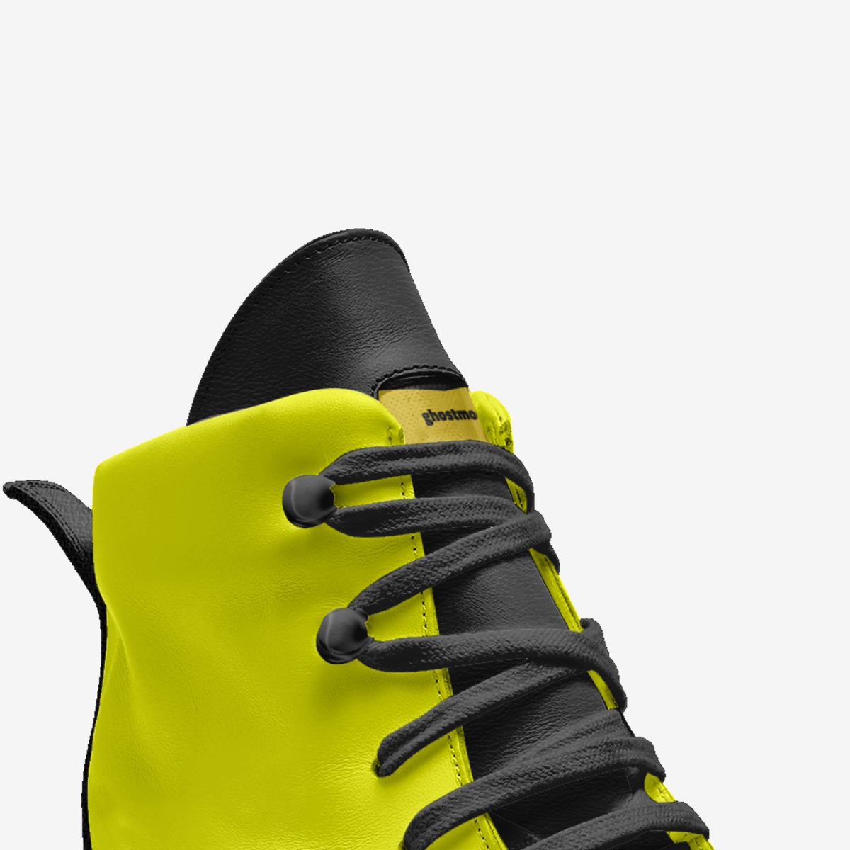 ghostmode custom made in Italy shoes by Frankie Robinson | Detail view