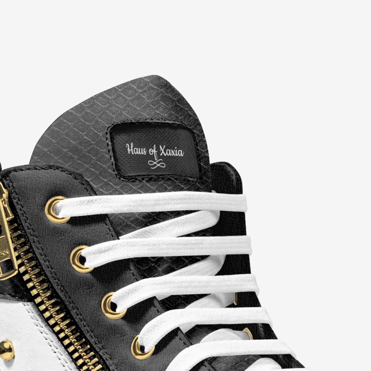 Haus of Xaxia custom made in Italy shoes by Thiago Decoene | Detail view