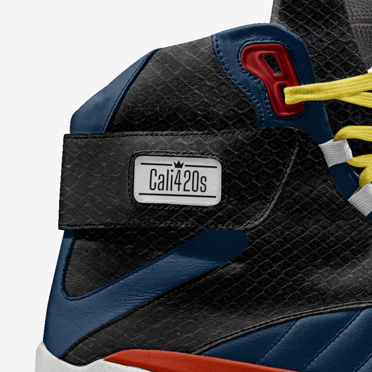 Cali420s custom made in Italy shoes by Calib Feaster | Detail view