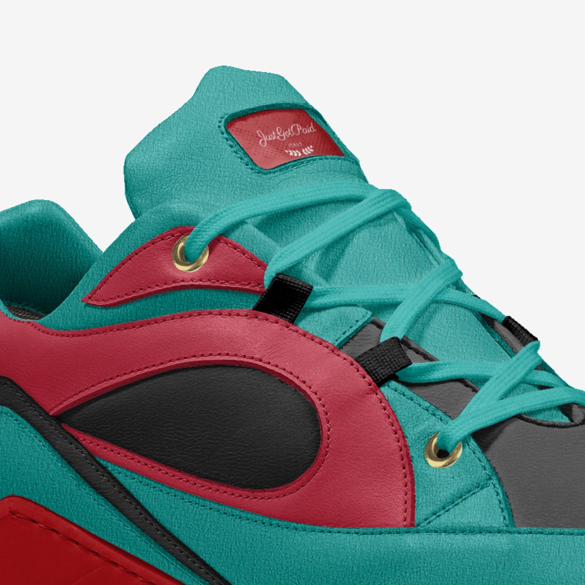 JustGotPaid(JGP) custom made in Italy shoes by Joshua Terrell | Detail view
