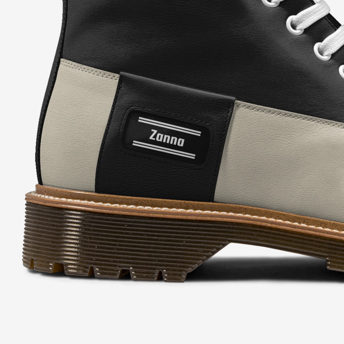 Zanna Records custom made in Italy shoes by Gianluca Zanna | Detail view