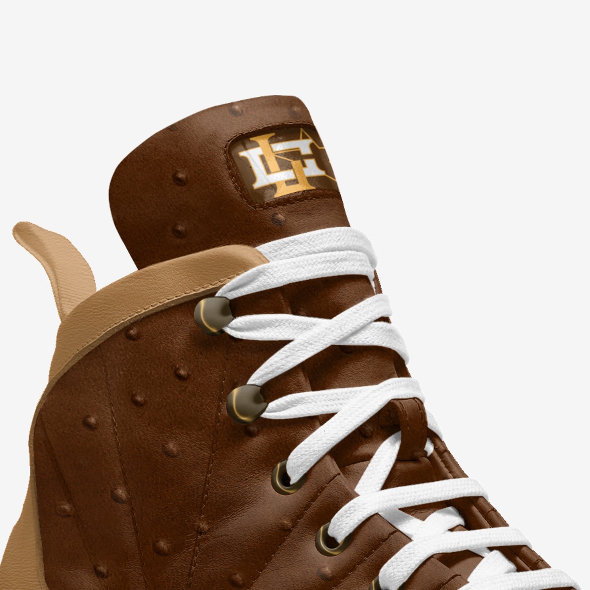 Concrete Lion custom made in Italy shoes by Rodney R. | Detail view